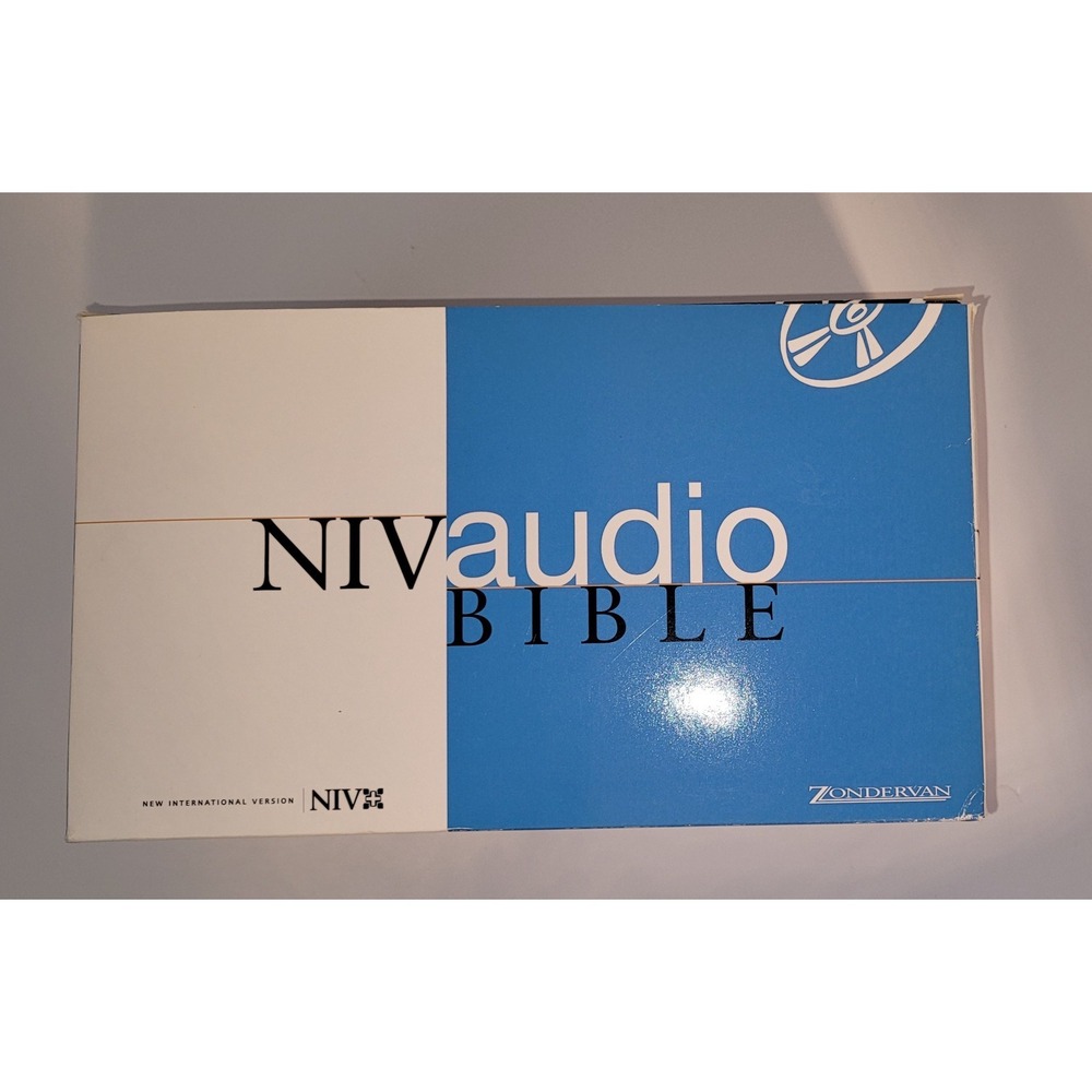 NIV Audio Bible 64 Disc CD Set‎ Zondervan Narrated by Charles Taylor Voice Only
